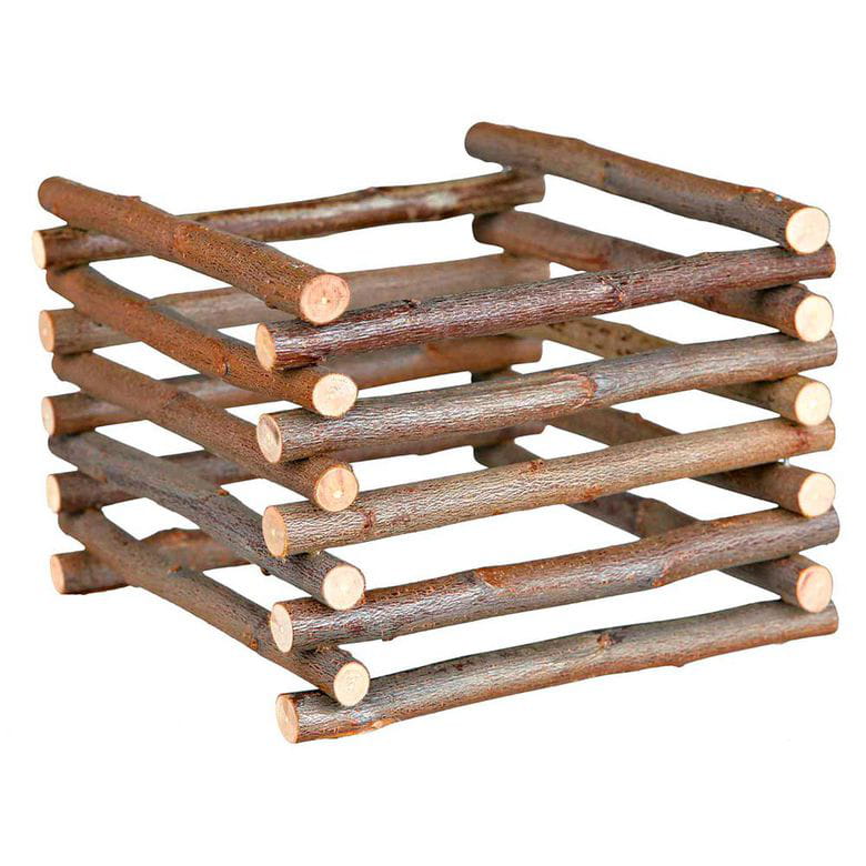 Pesebre de ramas naturales 15x11x15cm