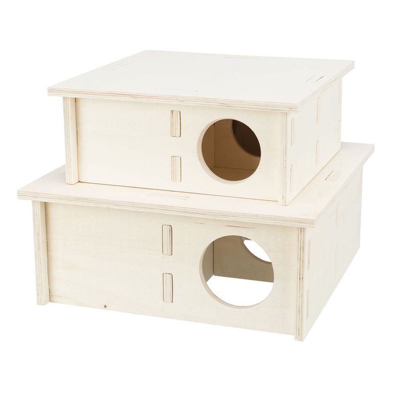 Mini-chalet con 4 habitaciones