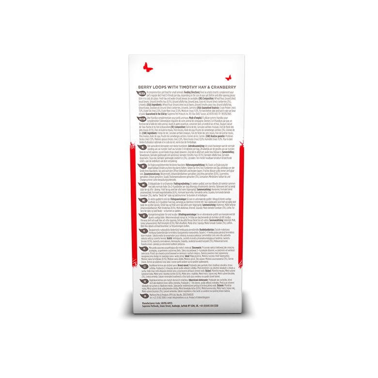 Aritos de Timothy & Arándanos