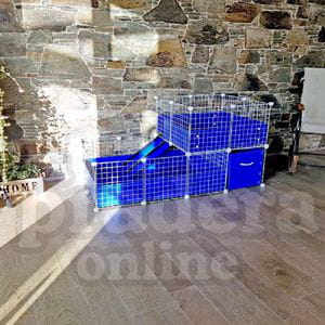 Jaula 2x3 con loft y despensa