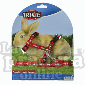 Arnés y correa conejo trixie