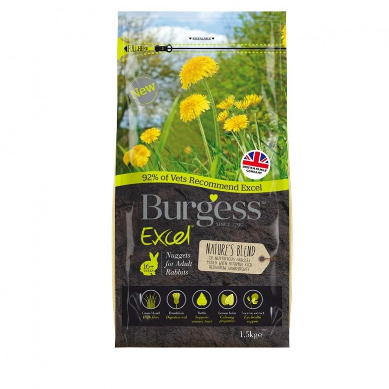 Burgess Excel Nature´s Blend 1,5 Kg