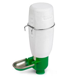 Bebedero de Cazoleta  con tapón inferior