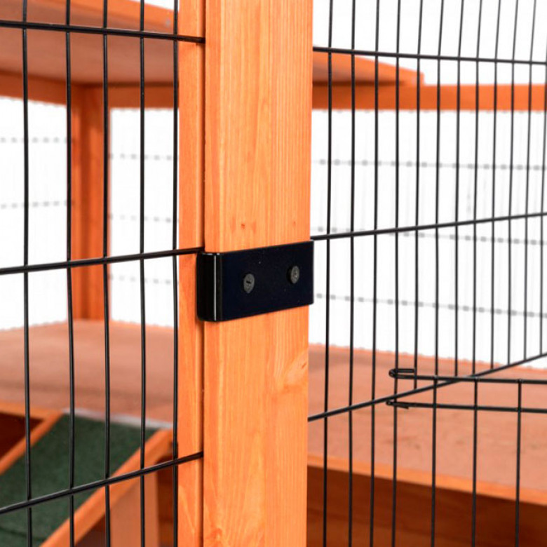 Área de juego exterior 233x79x116cm