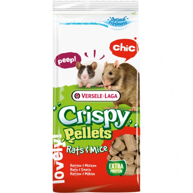 Crispy pellets Rata y Ratón 1Kg