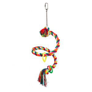 Cuerda espiral multicolor