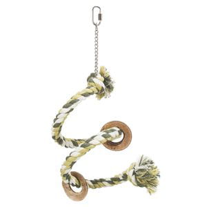 Cuerda espiral multicolor