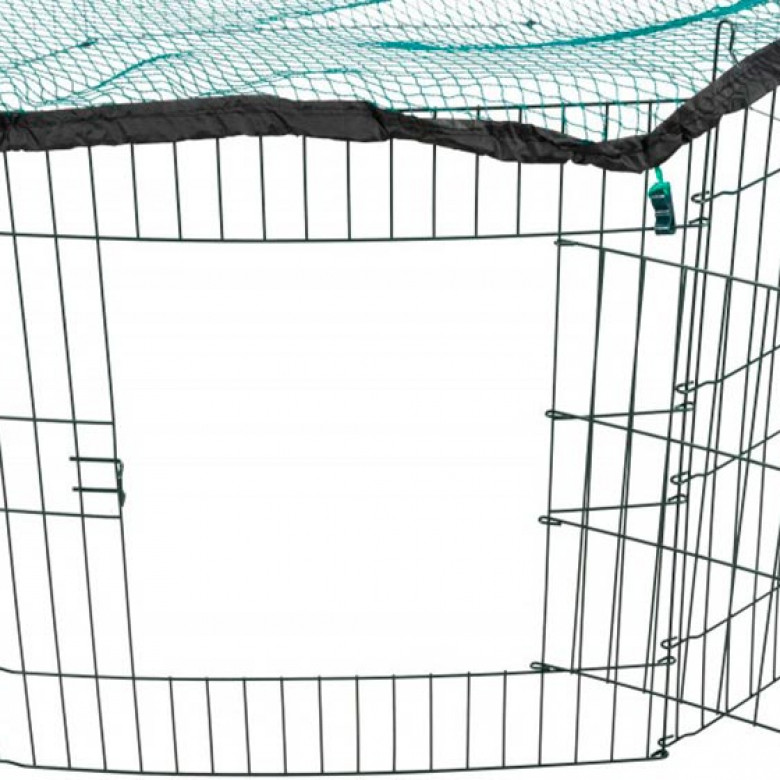 Parque exterior con red (60 x 57cm)x8