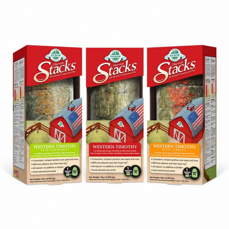 Oxbow Harvest Stacks - Timothy con Zanahoria 1Kg