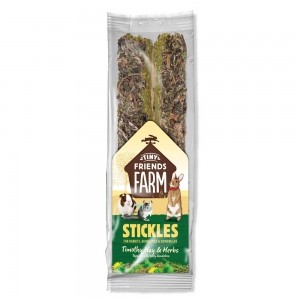 Stickles de Heno Timothy y Hierbas 100g