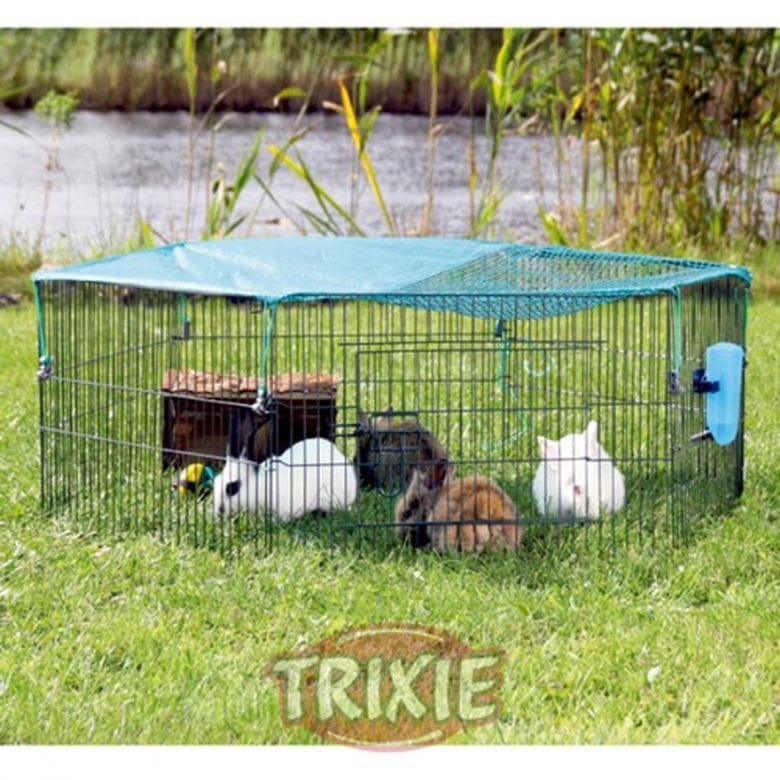 Parque exterior con red (58 x 38cm)x6