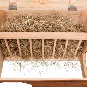 Casita con porta heno