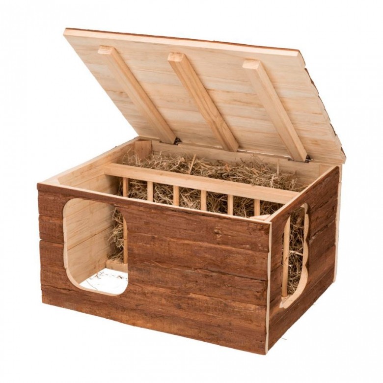 Casita con porta heno