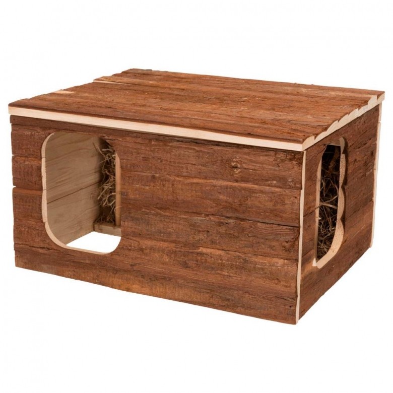 Casita con porta heno
