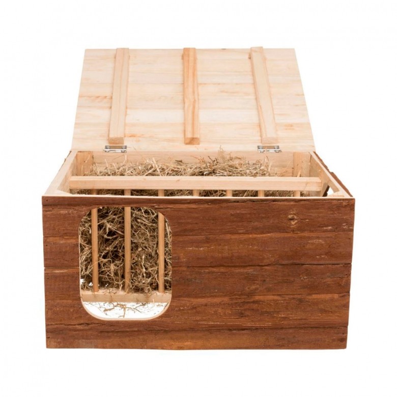 Casita con porta heno