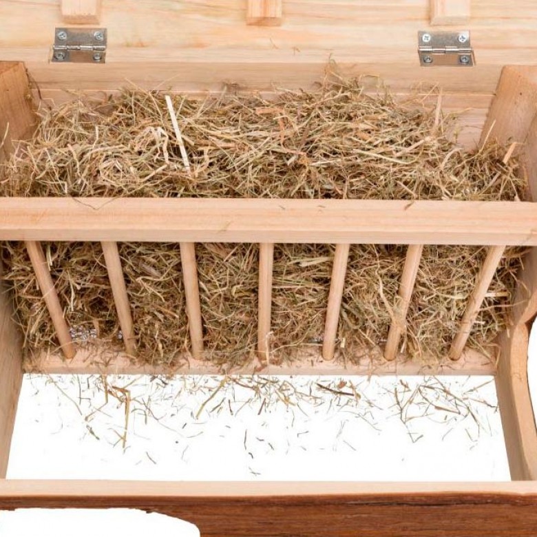 Casita con porta heno