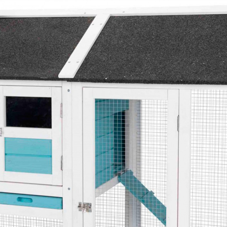 Recinto exterior azul 156x110x80cm