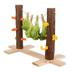 Árbol de alimentación y juegos doble