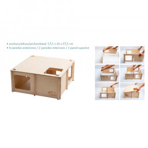 Laberintos de madera Puppijames