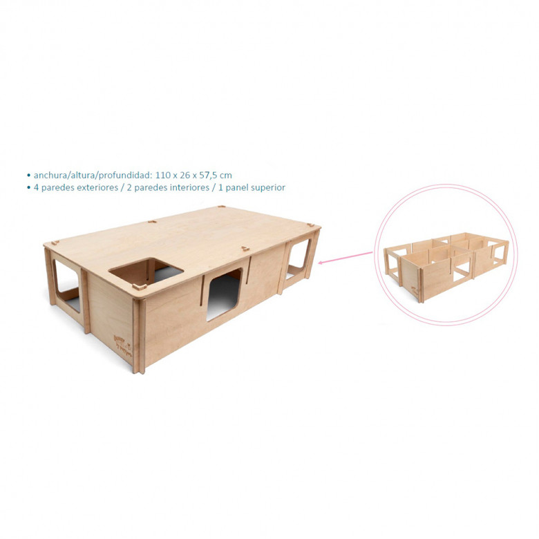 Laberintos de madera Puppijames