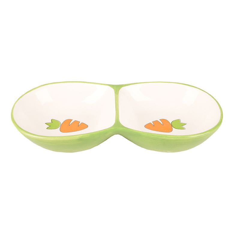 Platillo cerámico zanahoria - doble