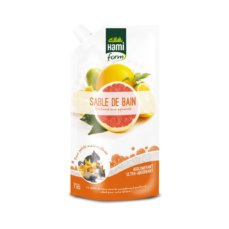 Arena de baño - Fragancia cítrica 1Kg