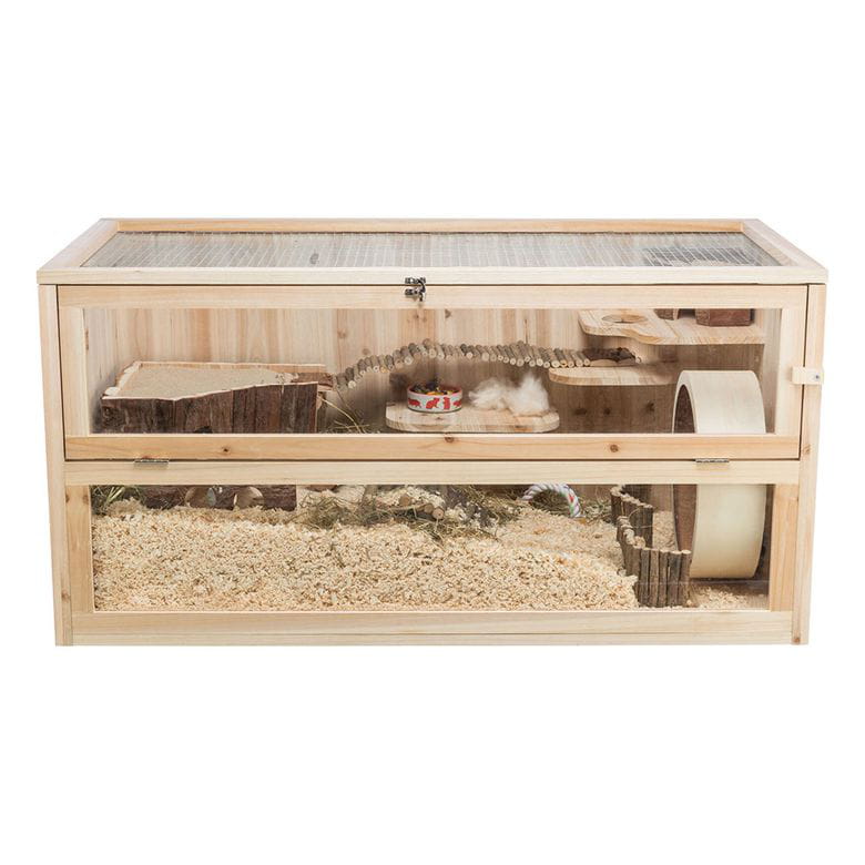 Casa para pequeños roedores