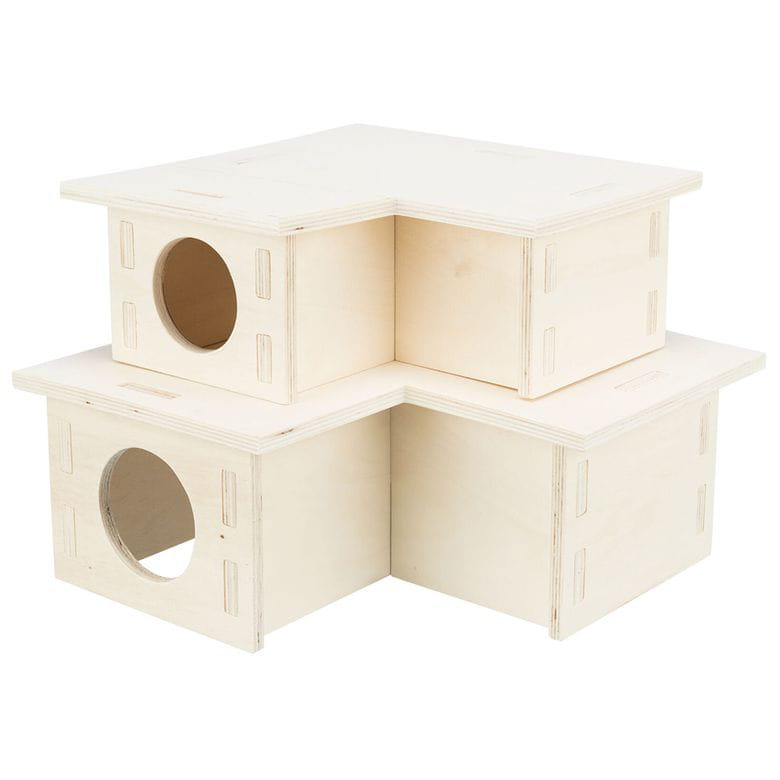 Mini-chalet con 3 habitaciones