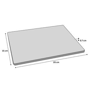 Alfombrilla cerámica 28.5 x 20.5 x 0.7cm