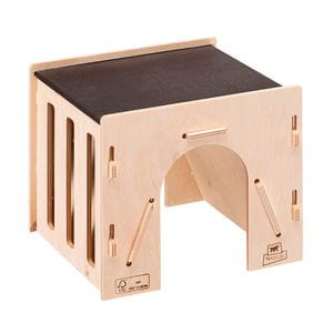 Refugio con henera de madera certificada FSC™