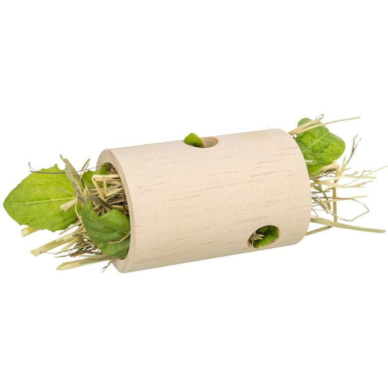 Cilindro de madera para snacks
