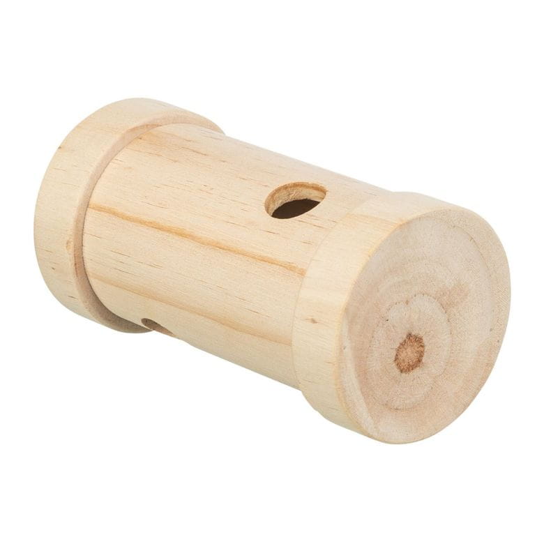 Cilindro de madera para snacks