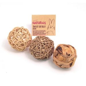 Pack pelotas naturales