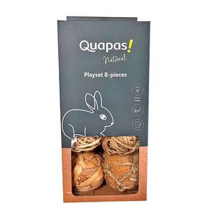 Pack de 8 pelotas naturales
