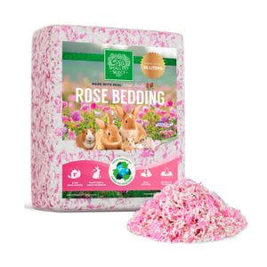 Small Pet Select - Sustrato absorbente de papel con rosas