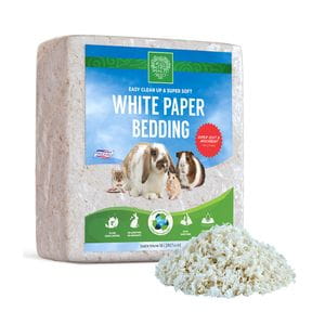 Small Pet Select - Sustrato absorbente de papel blanco