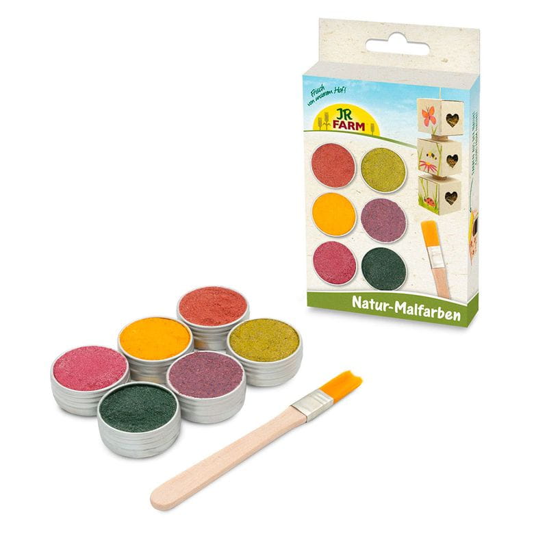 Set de pinturas naturales comestibles