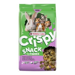 Crispy snack fibres